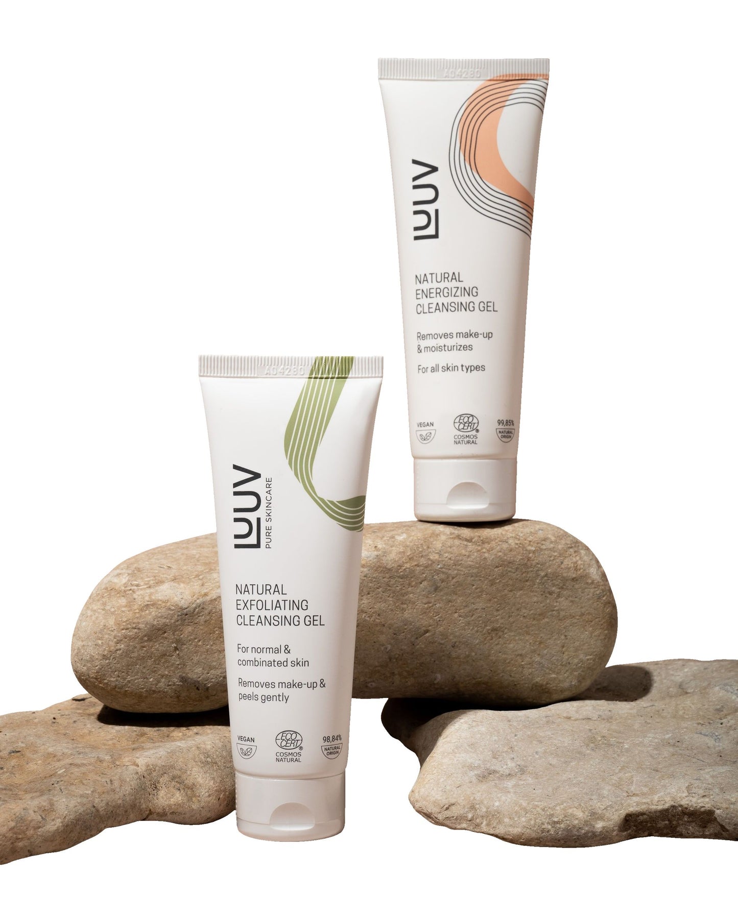 Natural Exfoliating Cleansing Gel with Bamboo 75ml
