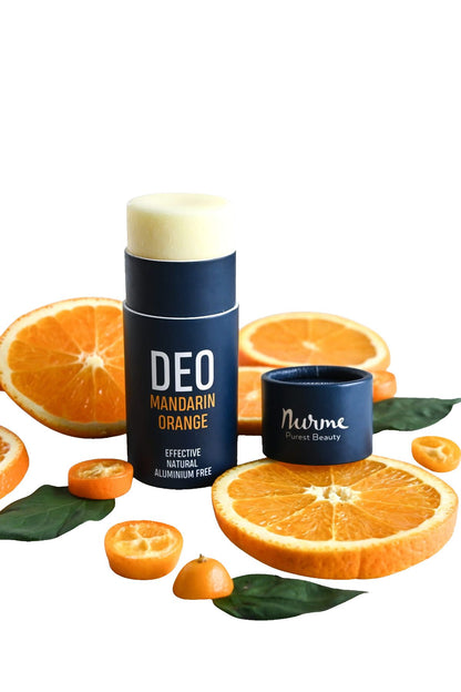 Natural Deodorant  (Mandarin & Orange) 80g